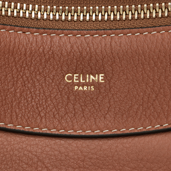 Celine Romy Shoulder Bag Medium Tan Brown - Picture 5 of 8